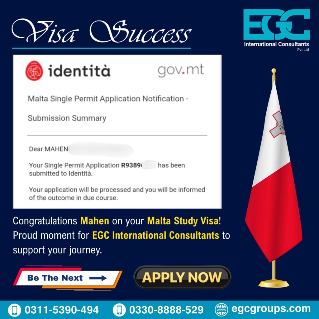 Mahen Visa Malta